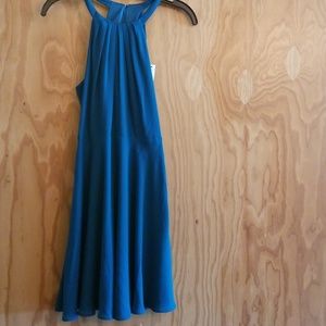 Teal Express Skater Dress